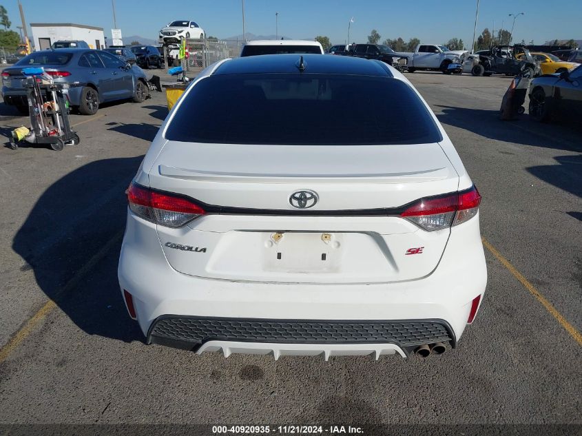 2022 Toyota Corolla Se VIN: 5YFP4MCE9NP106588 Lot: 40920935