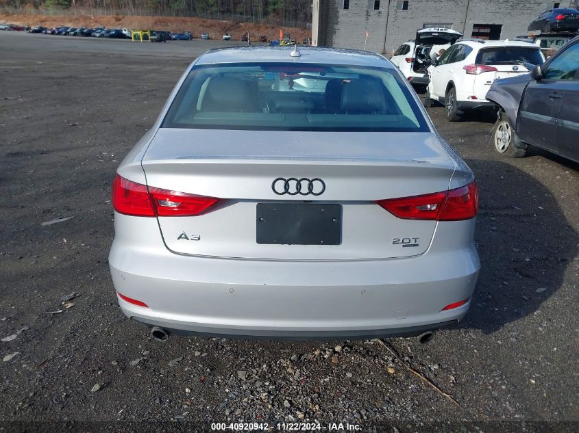 2015 Audi A3 2.0T Premium VIN: WAUEFGFF5F1067587 Lot: 40920942