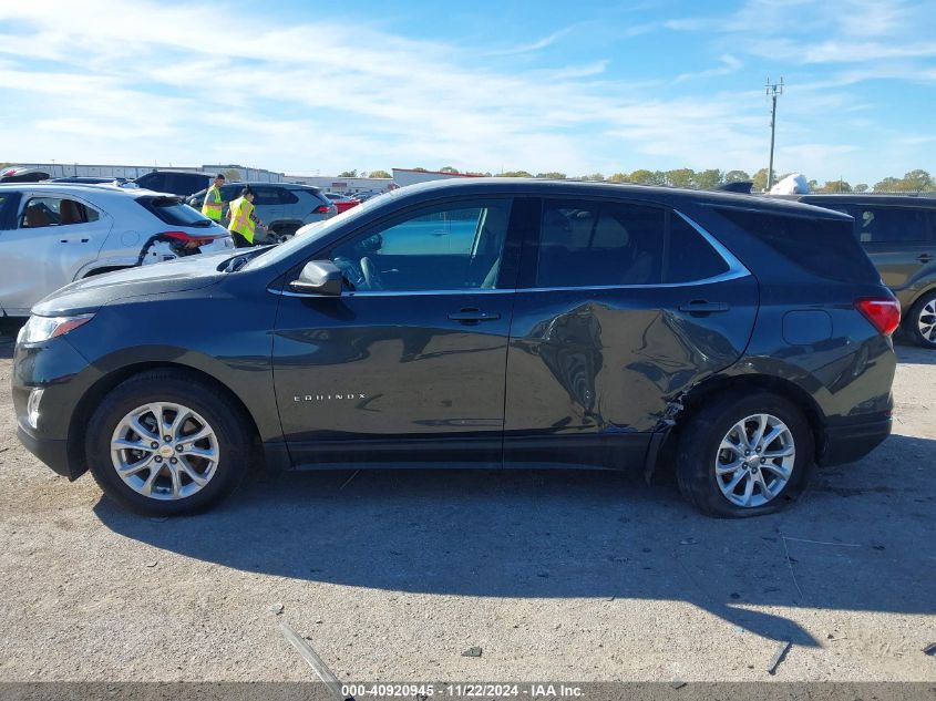 2020 Chevrolet Equinox Fwd Lt 1.5L Turbo VIN: 2GNAXKEVXL6208843 Lot: 40920945