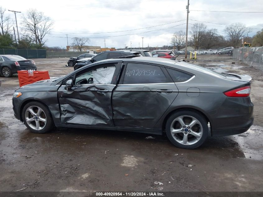 2016 FORD FUSION SE - 3FA6P0HD4GR289638