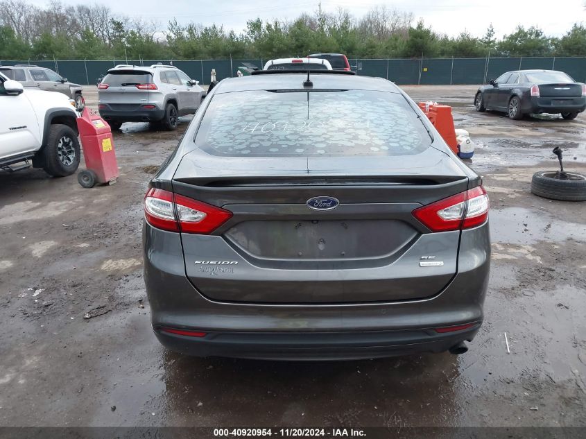 2016 FORD FUSION SE - 3FA6P0HD4GR289638