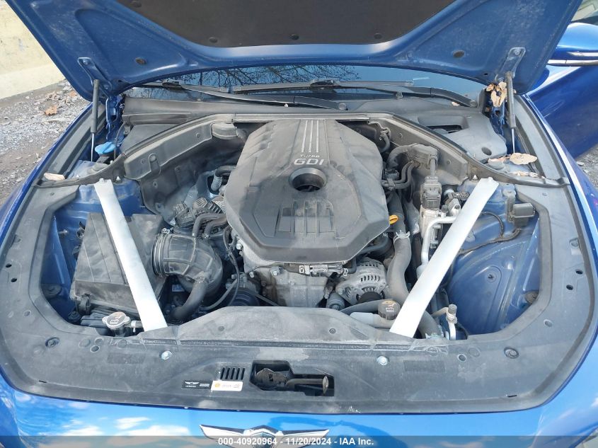 2019 GENESIS G70 VIN: KMTG64LA2KU029828