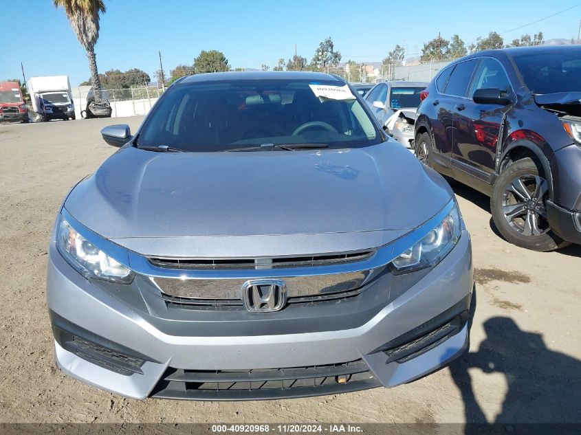 2018 Honda Civic Lx VIN: 19XFC2F53JE019246 Lot: 40920968