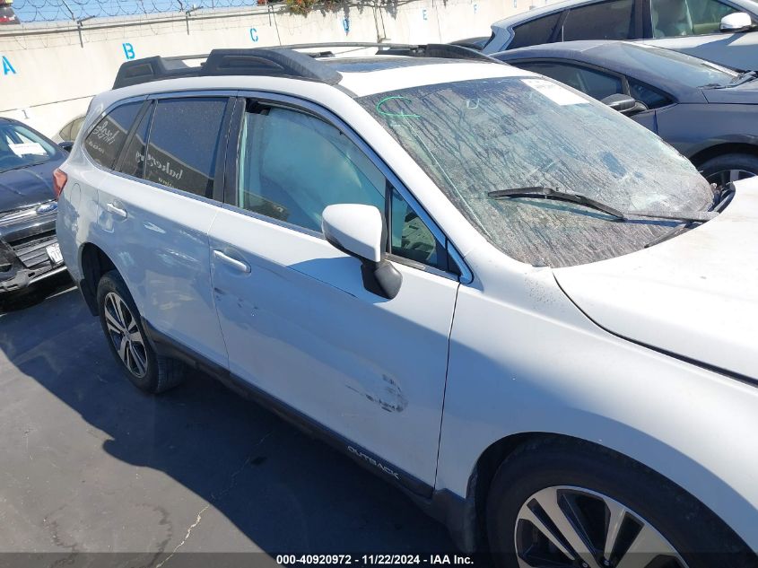 2018 Subaru Outback 3.6R Limited VIN: 4S4BSENC6J3344396 Lot: 40920972