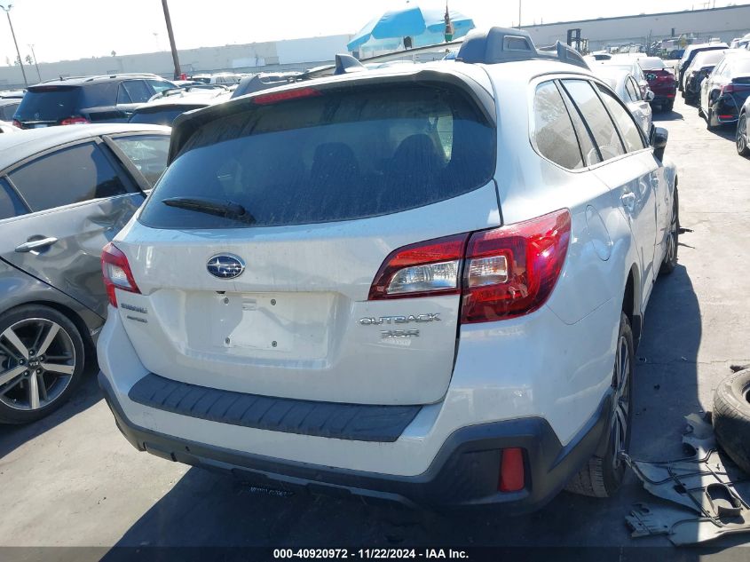 2018 Subaru Outback 3.6R Limited VIN: 4S4BSENC6J3344396 Lot: 40920972