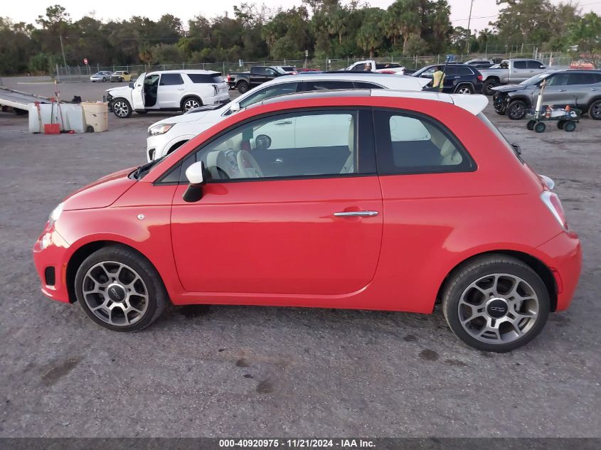 2018 Fiat 500 Pop VIN: 3C3CFFKH3JT465303 Lot: 40920975