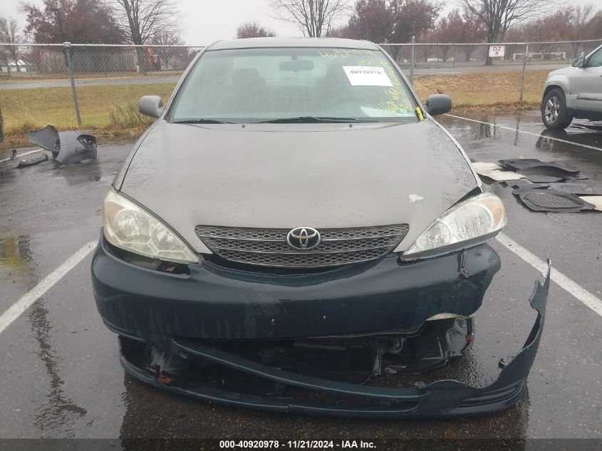 2003 Toyota Camry Le VIN: 4T1BE32K93U244295 Lot: 40920978