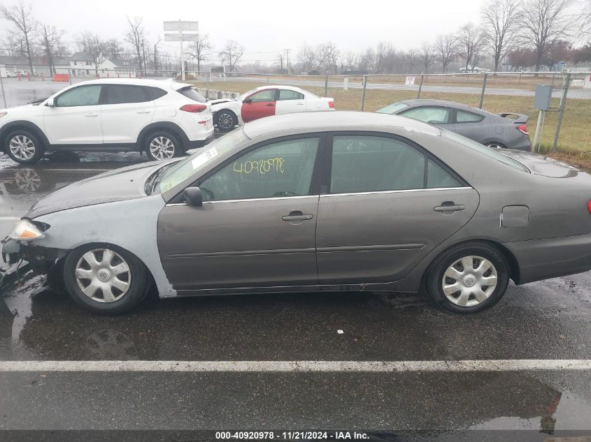 2003 Toyota Camry Le VIN: 4T1BE32K93U244295 Lot: 40920978