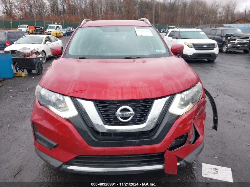 2017 Nissan Rogue Sv VIN: JN8AT2MV8HW267378 Lot: 40920991