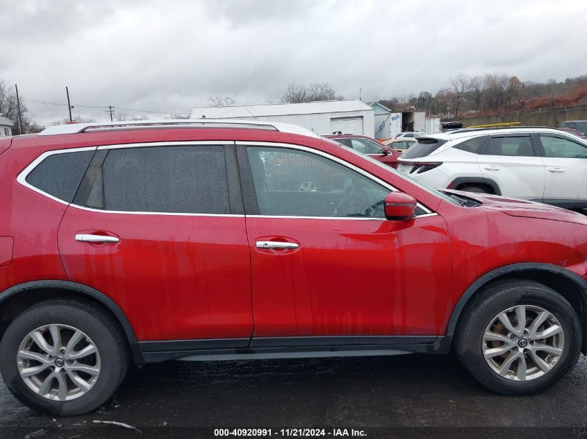 2017 Nissan Rogue Sv VIN: JN8AT2MV8HW267378 Lot: 40920991