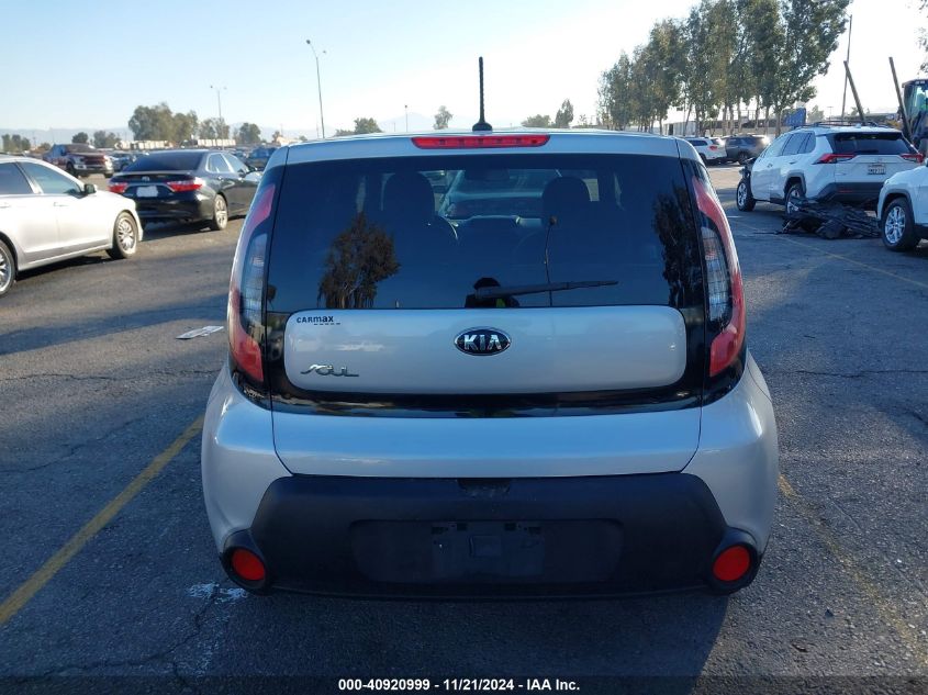 2015 Kia Soul VIN: KNDJN2A21F7807452 Lot: 40920999