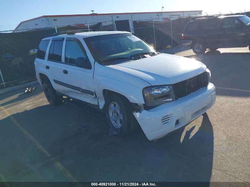 2003 Chevrolet Trailblazer Ls VIN: 1GNDS13S832157970 Lot: 40921000