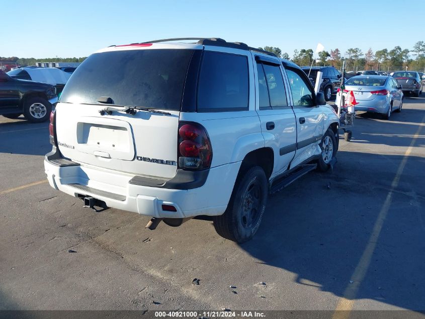 2003 Chevrolet Trailblazer Ls VIN: 1GNDS13S832157970 Lot: 40921000