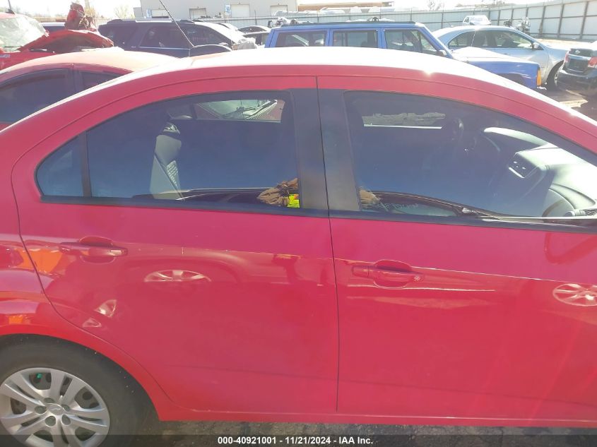 2017 CHEVROLET SONIC LS AUTO - 1G1JB5SH9H4146151