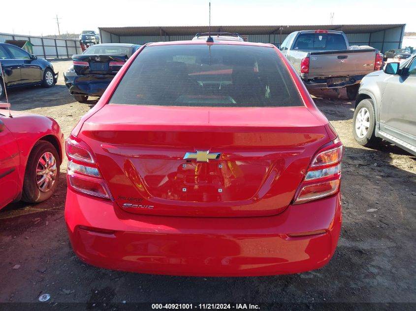 2017 CHEVROLET SONIC LS AUTO - 1G1JB5SH9H4146151