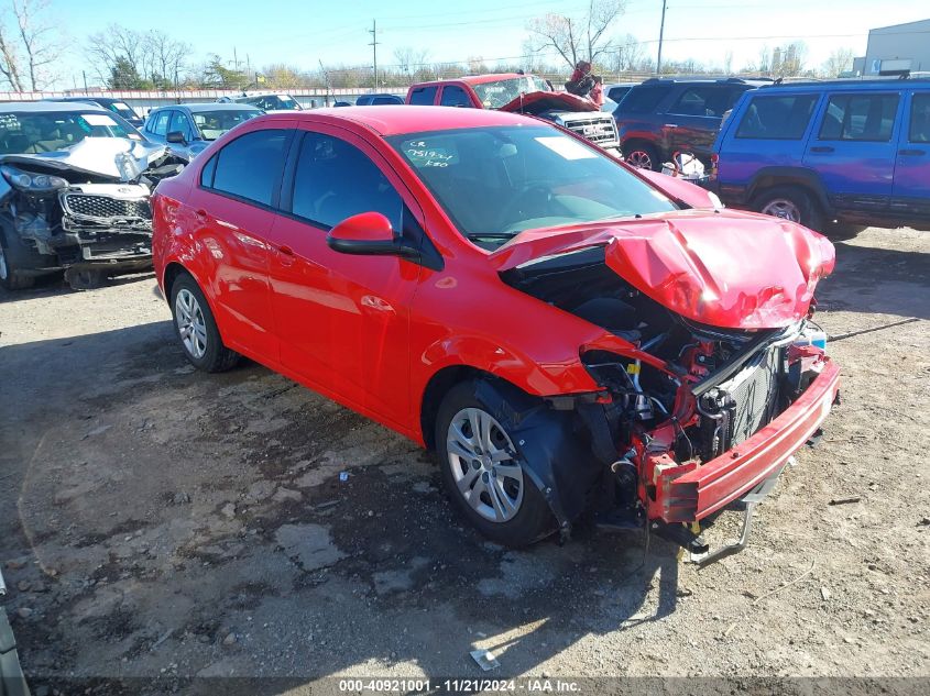 2017 Chevrolet Sonic Ls Auto VIN: 1G1JB5SH9H4146151 Lot: 40921001