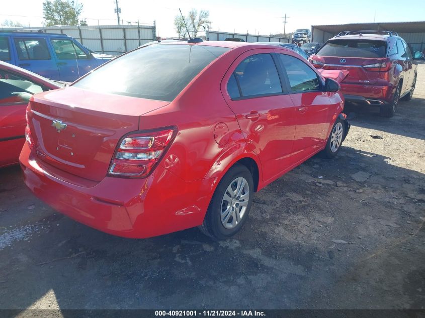 2017 CHEVROLET SONIC LS AUTO - 1G1JB5SH9H4146151