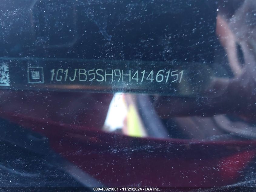 2017 CHEVROLET SONIC LS AUTO - 1G1JB5SH9H4146151