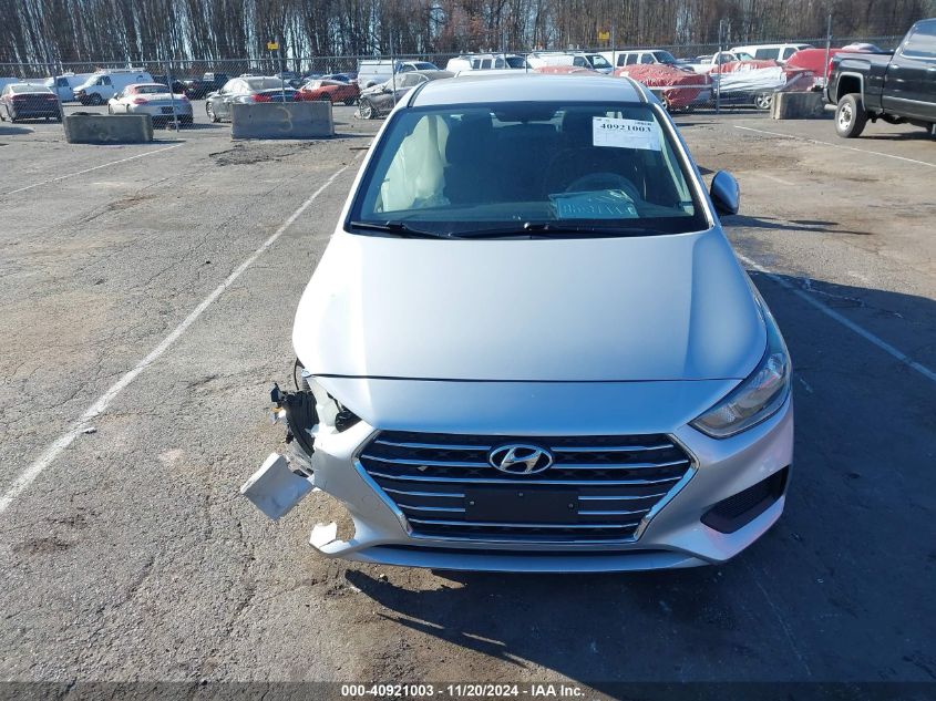 2021 Hyundai Accent Se VIN: 3KPC24A63ME129316 Lot: 40921003