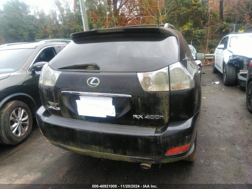 2008 Lexus Rx 400H VIN: JTJHW31U882060366 Lot: 40921008