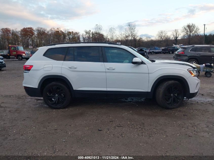 2022 Volkswagen Atlas 3.6L V6 Se W/Technology VIN: 1V2KR2CA1NC555087 Lot: 40921013