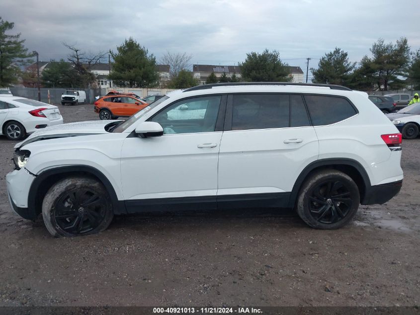 2022 Volkswagen Atlas 3.6L V6 Se W/Technology VIN: 1V2KR2CA1NC555087 Lot: 40921013