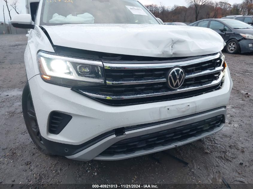 2022 Volkswagen Atlas 3.6L V6 Se W/Technology VIN: 1V2KR2CA1NC555087 Lot: 40921013