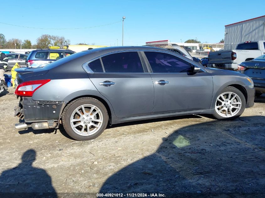 2009 Nissan Maxima 3.5 Sv VIN: 1N4AA51E19C851864 Lot: 40921012