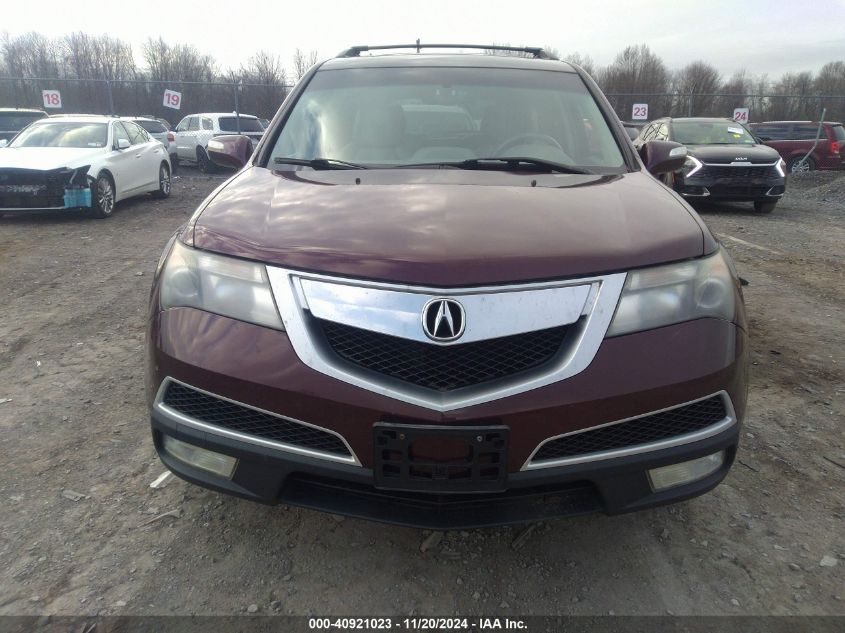 2011 Acura Mdx Technology Package VIN: 2HNYD2H67BH510298 Lot: 40921023