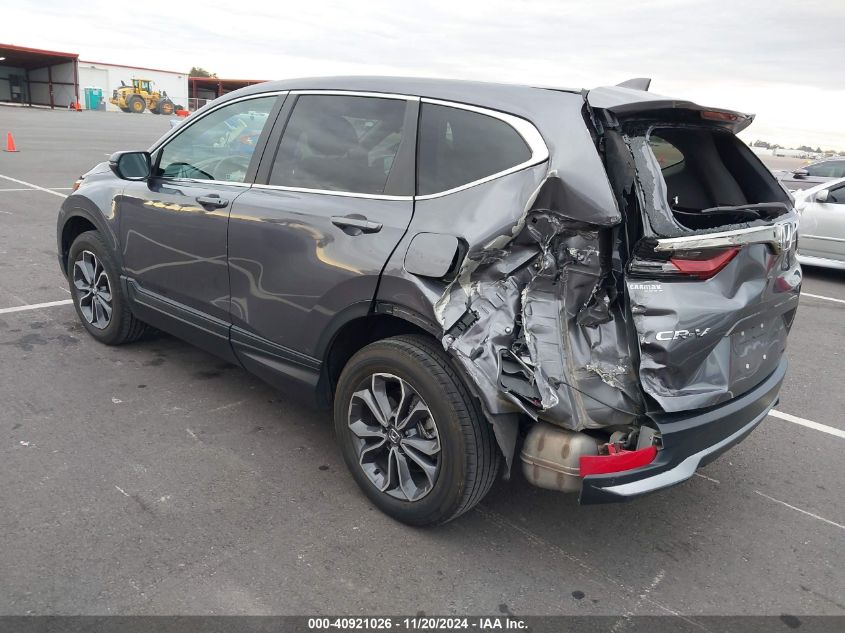 VIN 7FARW2H52NE045942 2022 HONDA CR-V AWD EX