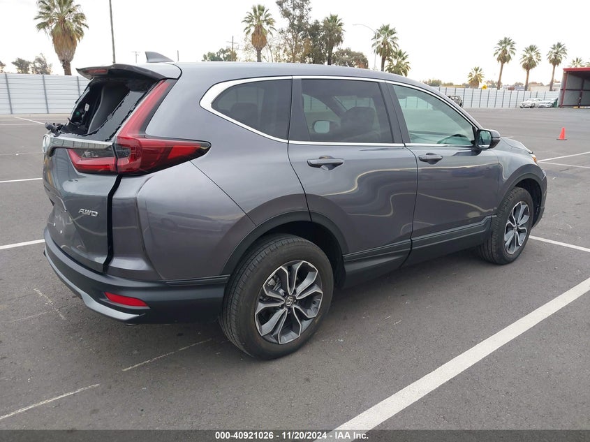 VIN 7FARW2H52NE045942 2022 HONDA CR-V AWD EX