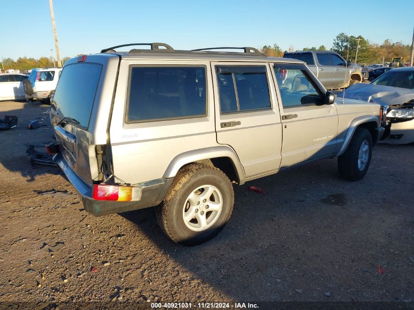 2001 Jeep Cherokee Sport VIN: 1J4FF48S41L507029 Lot: 40921031