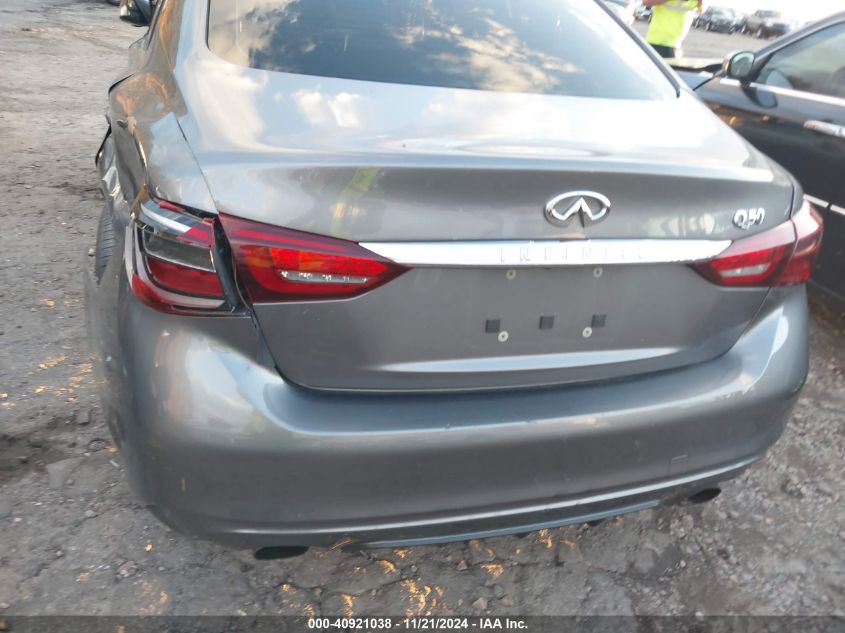 2019 Infiniti Q50 3.0T Luxe VIN: JN1EV7AP8KM515709 Lot: 40921038