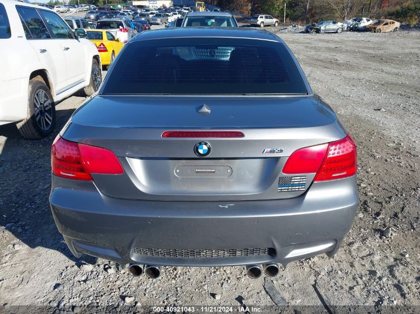 2011 BMW M3 VIN: WBSDX9C57BE584727 Lot: 40921043