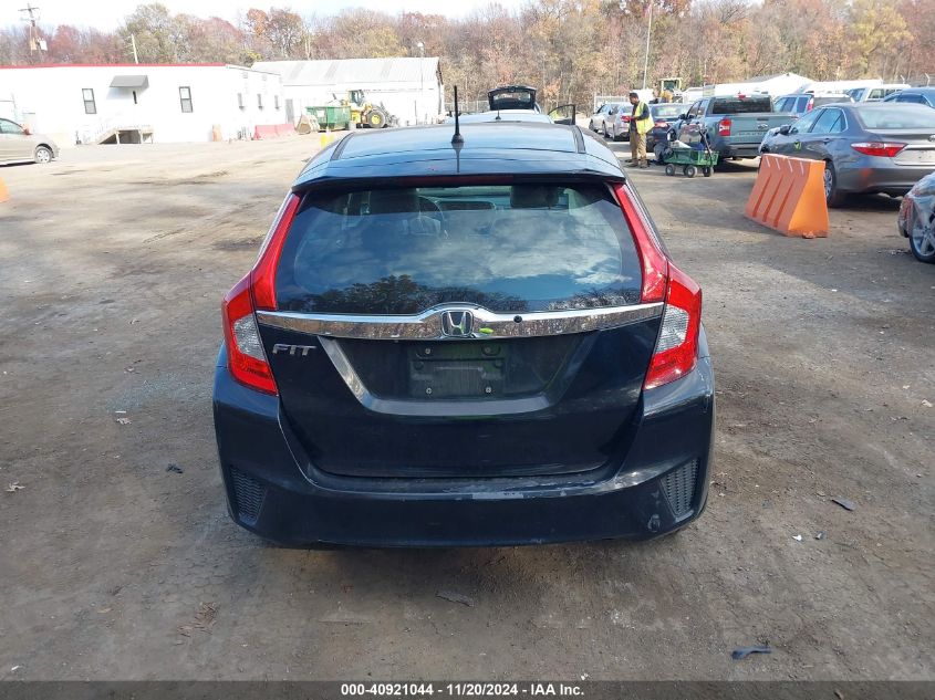 2015 Honda Fit Ex/Ex-L VIN: 3HGGK5H85FM749514 Lot: 40921044