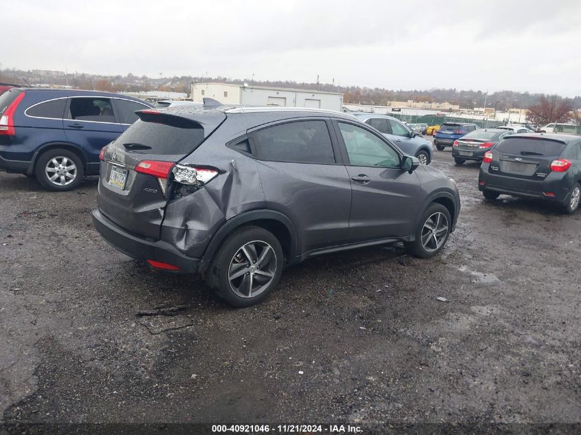 VIN 3CZRU6H57NM728394 2022 HONDA HR-V no.4