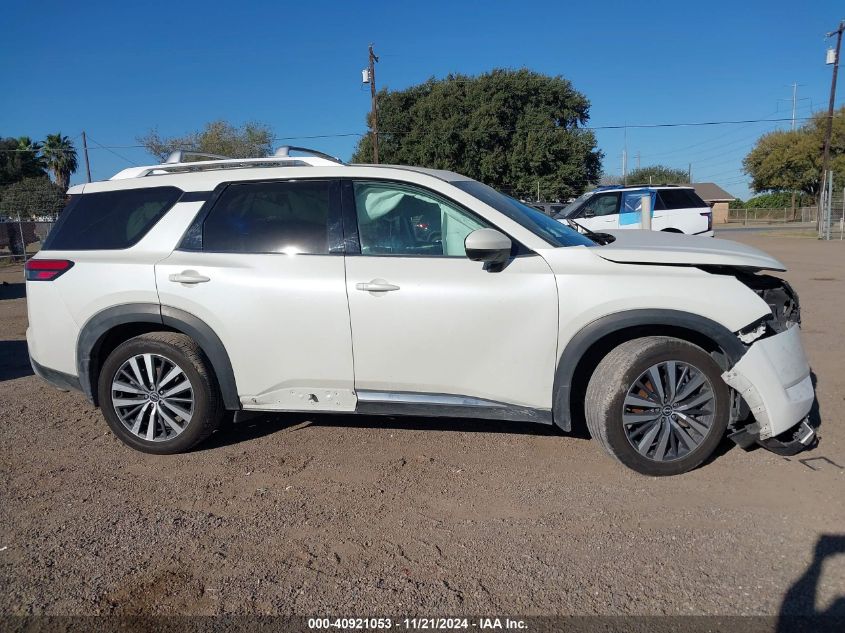 2022 Nissan Pathfinder Platinum 2Wd VIN: 5N1DR3DG9NC263993 Lot: 40921053