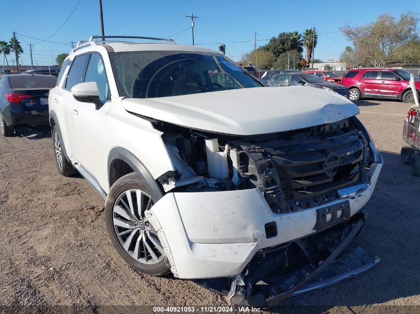 2022 Nissan Pathfinder Platinum 2Wd VIN: 5N1DR3DG9NC263993 Lot: 40921053