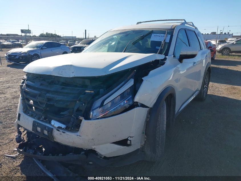 2022 Nissan Pathfinder Platinum 2Wd VIN: 5N1DR3DG9NC263993 Lot: 40921053