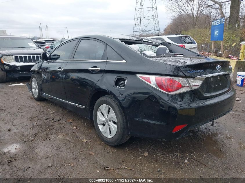 VIN KMHEC4A45EA116992 2014 HYUNDAI SONATA HYBRID no.3