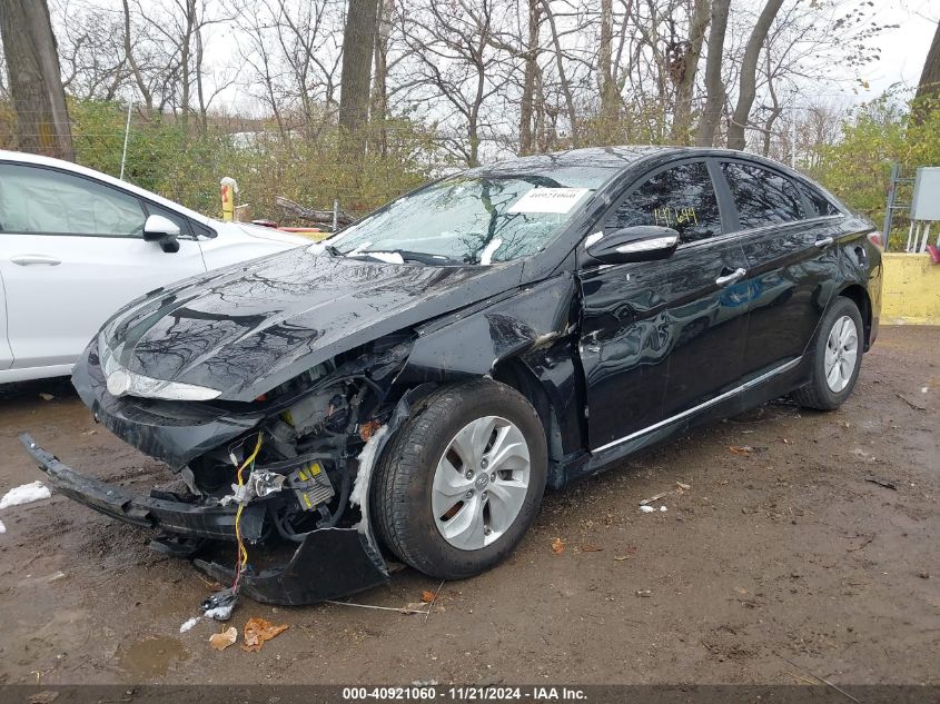 VIN KMHEC4A45EA116992 2014 HYUNDAI SONATA HYBRID no.6