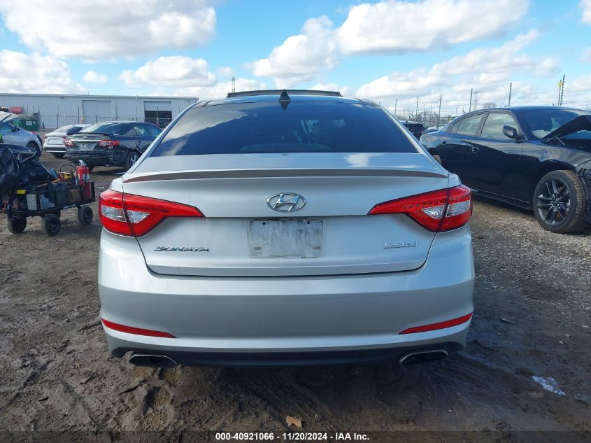 2015 Hyundai Sonata Limited VIN: 5NPE34AF5FH172964 Lot: 40921066