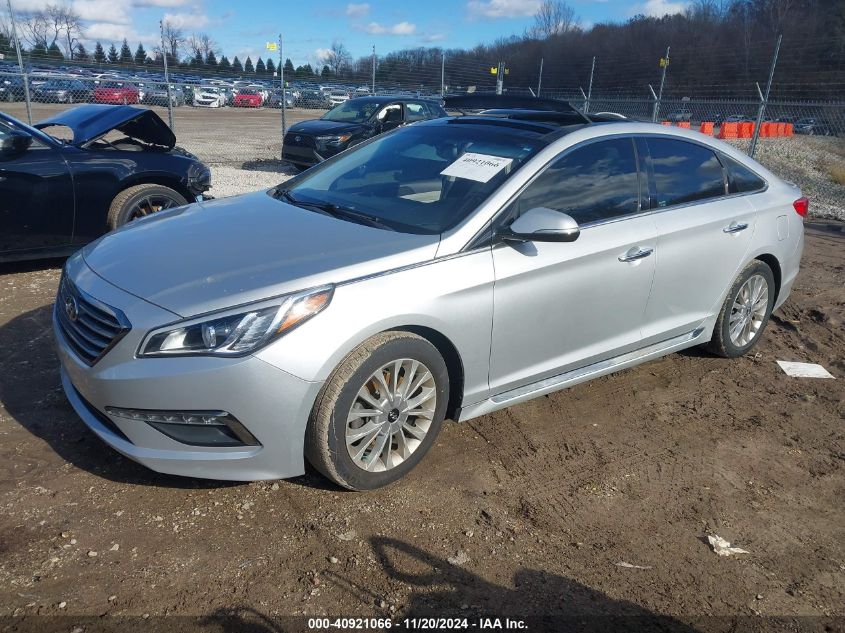 2015 Hyundai Sonata Limited VIN: 5NPE34AF5FH172964 Lot: 40921066