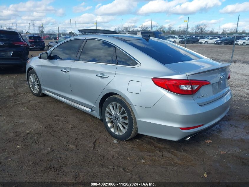 2015 Hyundai Sonata Limited VIN: 5NPE34AF5FH172964 Lot: 40921066