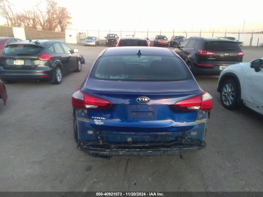 2017 Kia Forte Lx VIN: 3KPFK4A77HE107203 Lot: 40921073