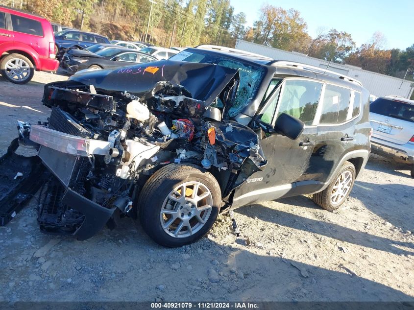 2022 Jeep Renegade Latitude 4X4 VIN: ZACNJDB19NPN63191 Lot: 40921079