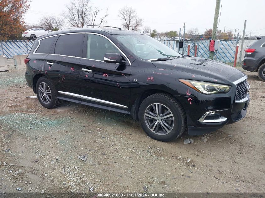 2017 Infiniti Qx60 VIN: 5N1DL0MM2HC557343 Lot: 40921080