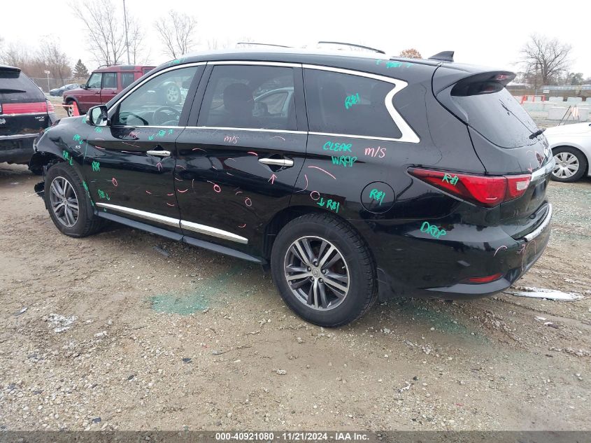 2017 Infiniti Qx60 VIN: 5N1DL0MM2HC557343 Lot: 40921080