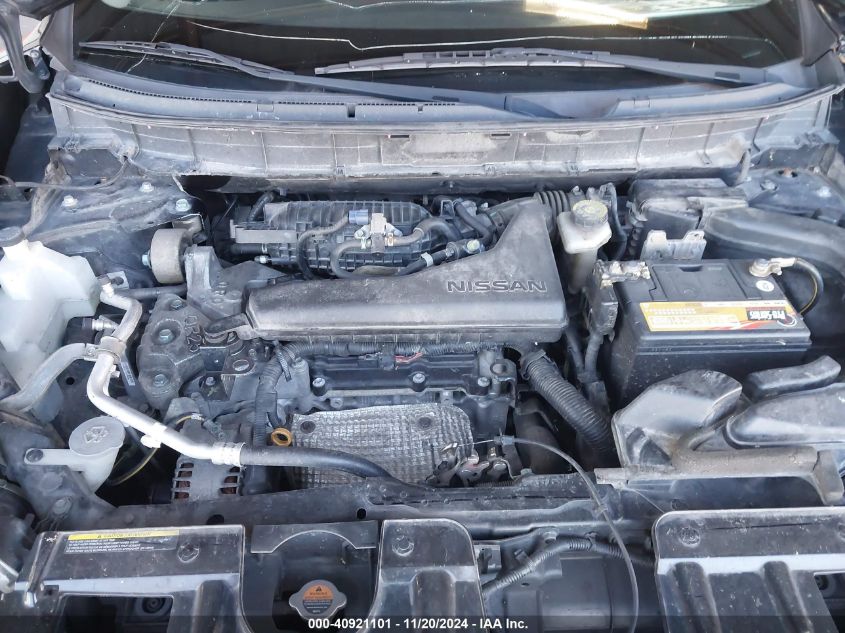 2016 Nissan Rogue Sv VIN: KNMAT2MT9GP641158 Lot: 40921101