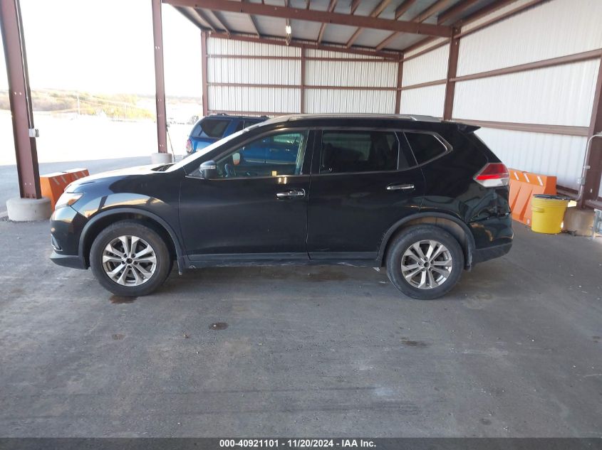 2016 Nissan Rogue Sv VIN: KNMAT2MT9GP641158 Lot: 40921101